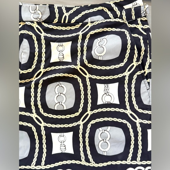 Men’s Reiss Swim Shorts Adjustable Chain Print Waist Size XL - Picture 2 of 7